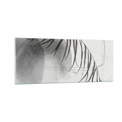 Obraz na skle - Subtílna exotika prírody - 100x40 cm