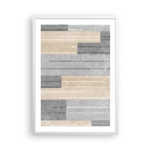 Plagát v bielom ráme - Kompozícia: drž sa - 50x70 cm