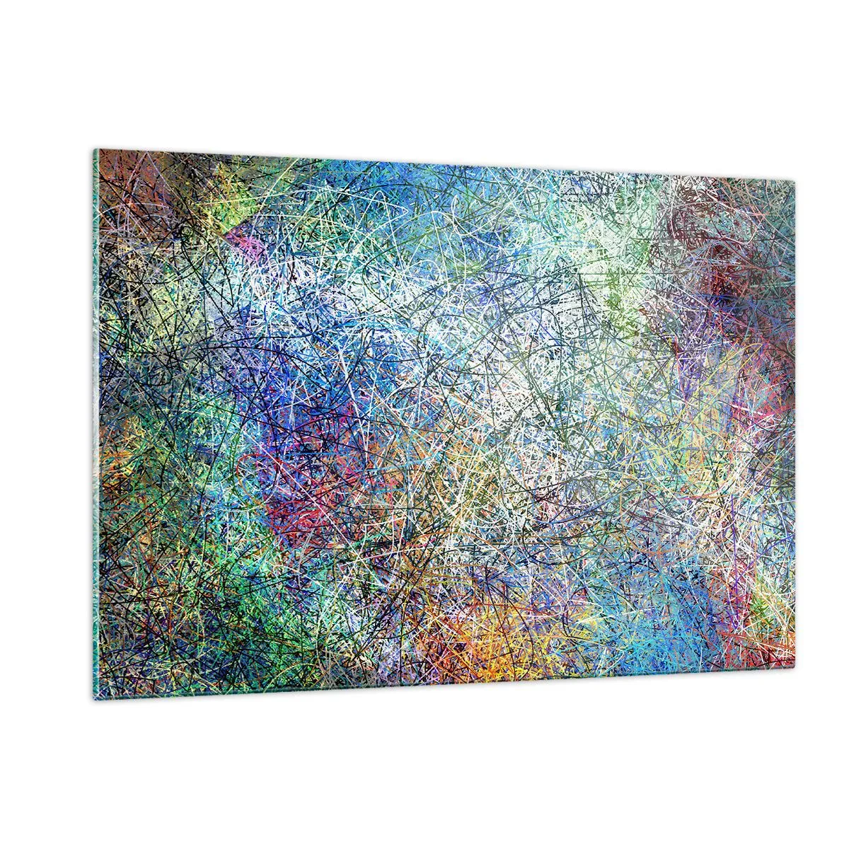 Obraz na skle - To nie je tak jednoduché - 120x80 cm