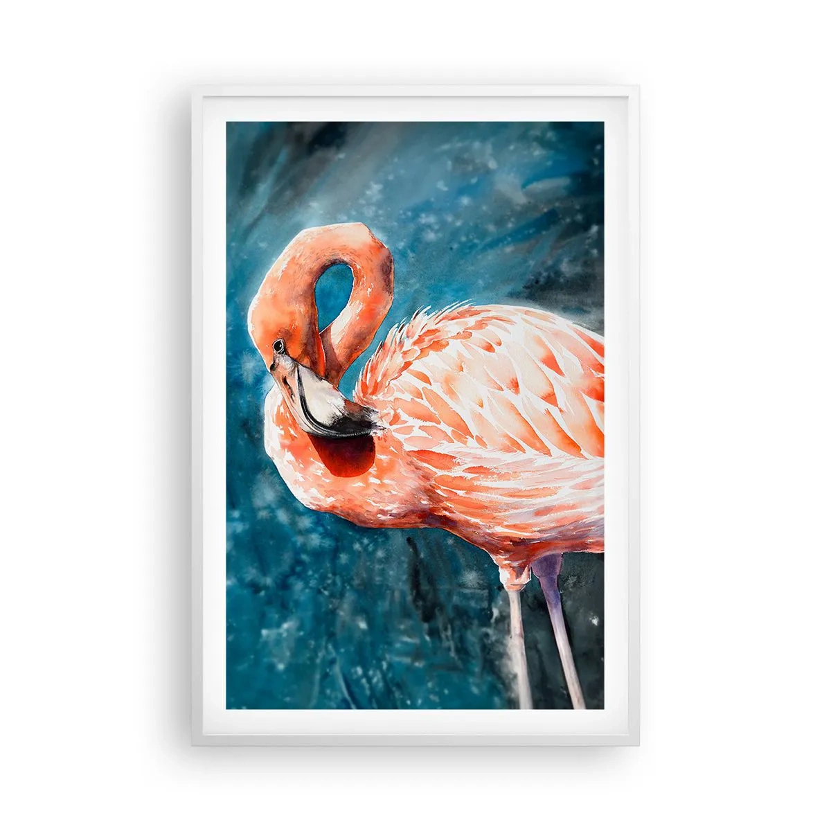 Plagát v bielom ráme - Dekoratívne od prírody - 61x91 cm