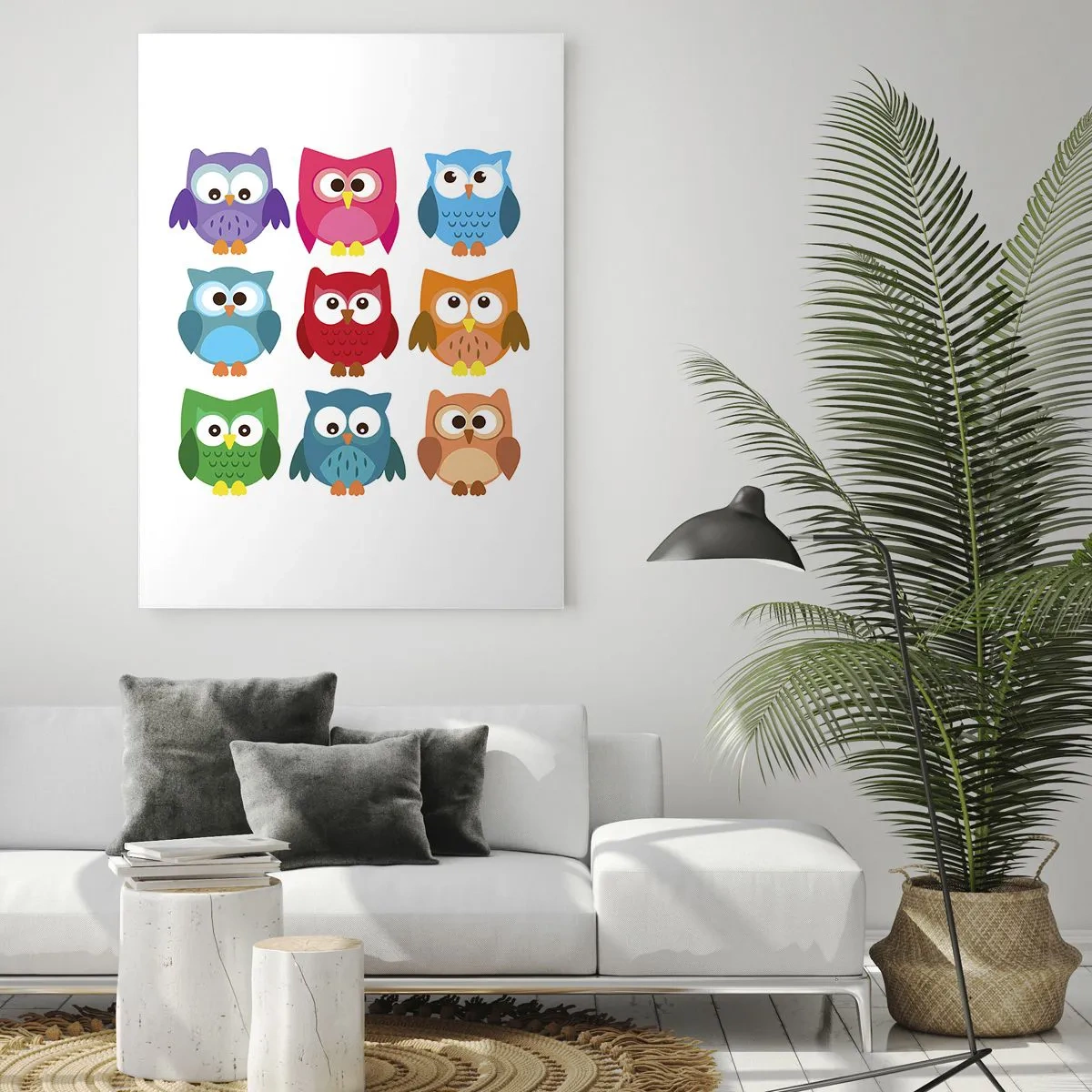 Obraz na skle - Je zábavné byť iným - 70x100 cm