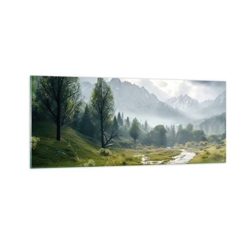 Obraz na skle - Tam a späť - 100x40 cm