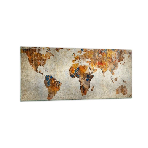 Obraz na skle - Skutočne veľký svet - 120x50 cm