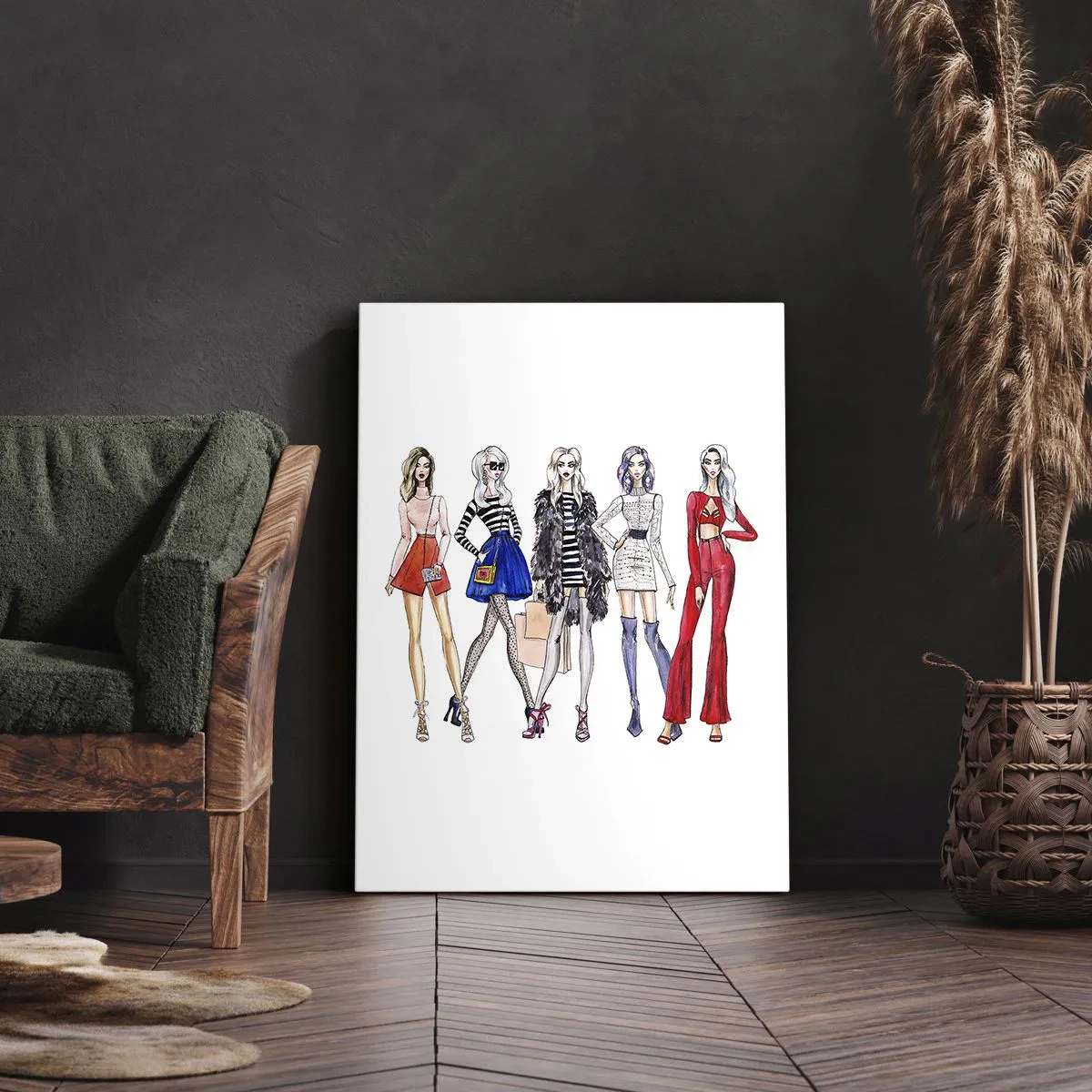 Obraz na plátne - Every week Fashion Week - 45x80 cm