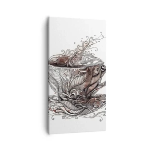 Obraz na plátne - Čaj dobrý na všetko - 55x100 cm