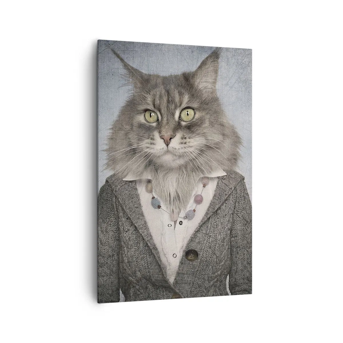 Obraz na plátne - Kožuchy opäť v móde - 80x120 cm