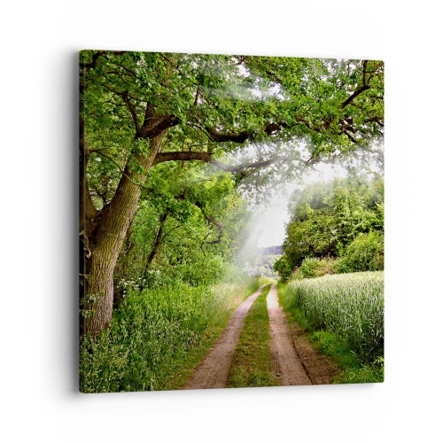 Obraz na plátne - Et in Arcadia ego - 40x40 cm