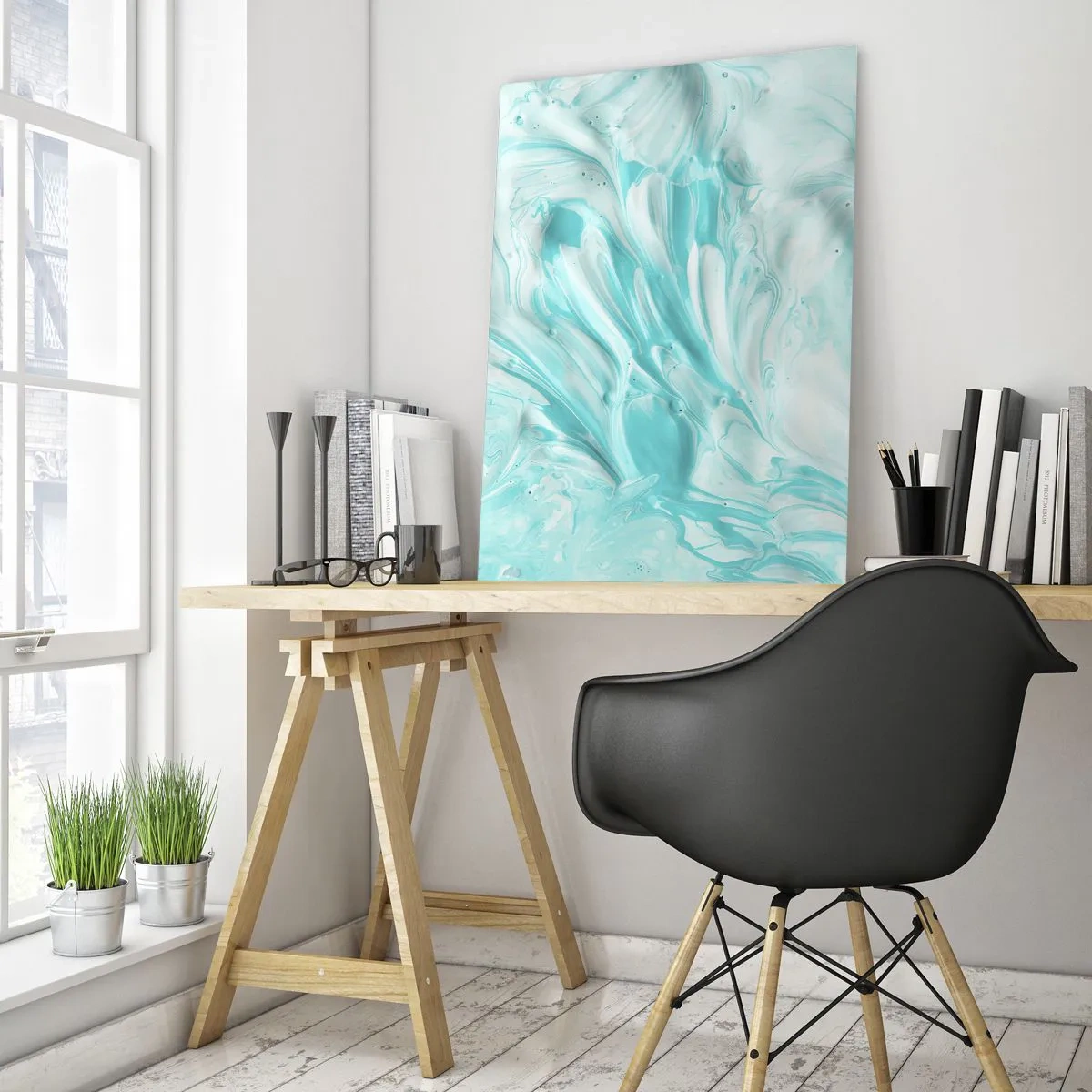 Obraz na skle - Navždy spolu - 50x70 cm