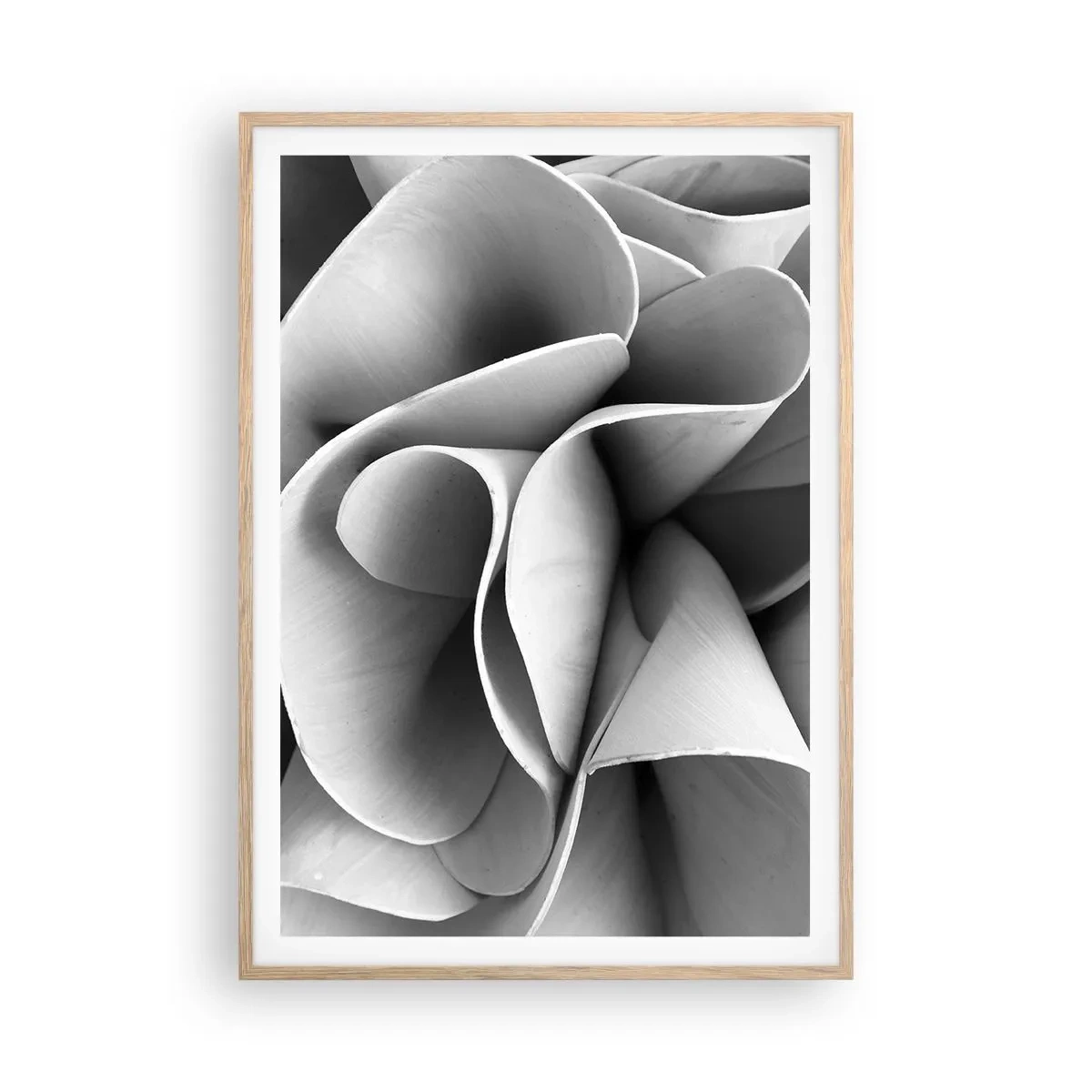 Plagát v ráme zo svetlého duba - Deje sa vo vesmíre - 70x100 cm