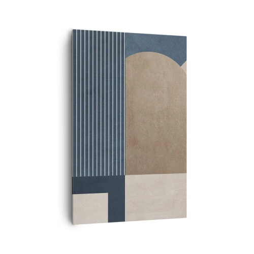 Obraz na plátne - Kompozícia jednoduchosti a guľatosti - 80x120 cm