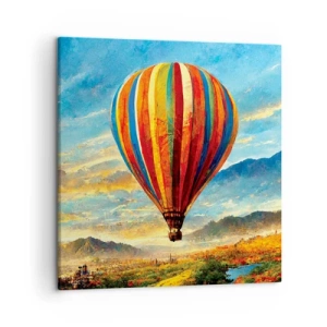 Obraz na plátne - V tichu je toho vidieť viac - 50x50 cm