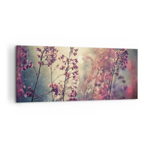 Obraz na plátne - Tajná záhrada - 100x40 cm