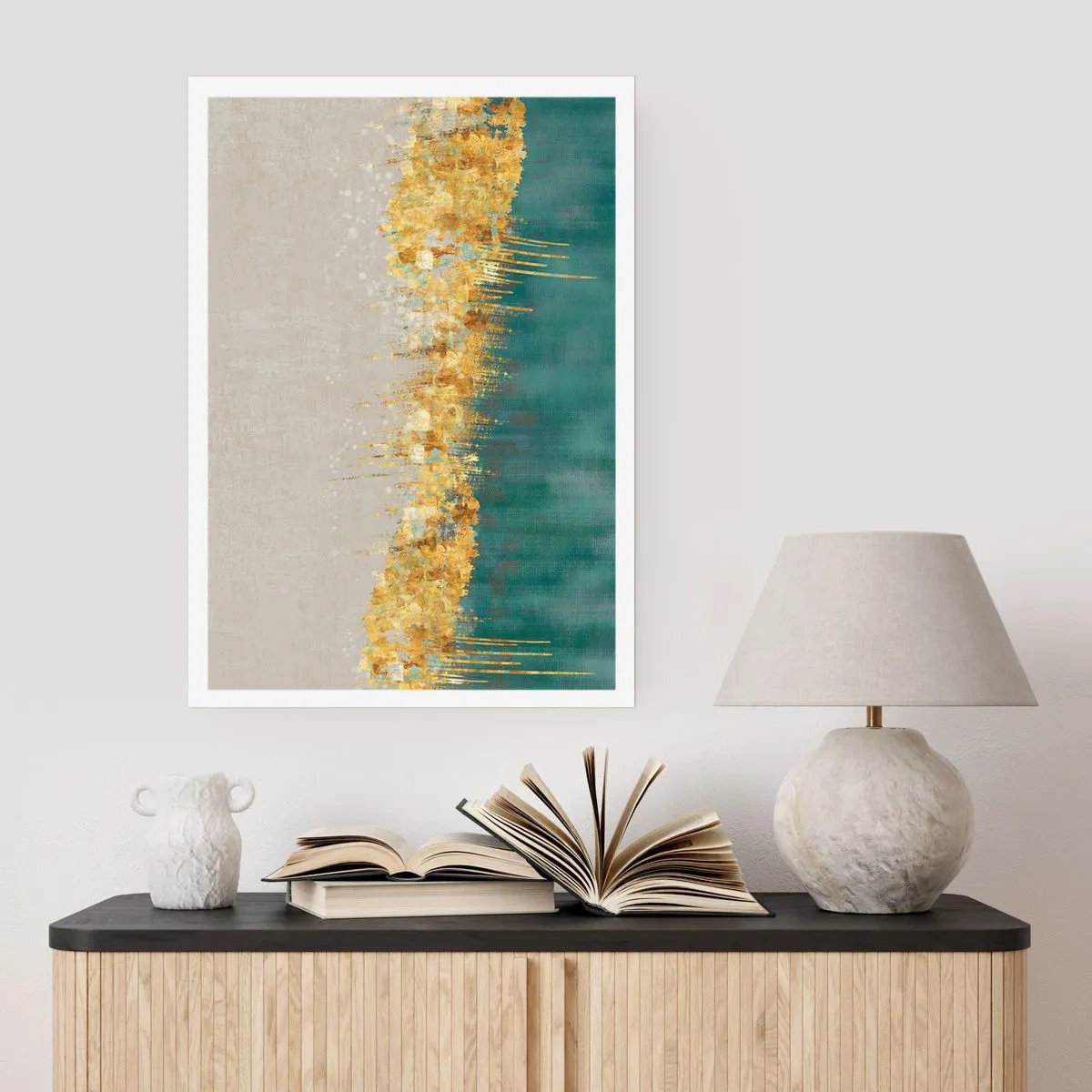 Plagát - Zlatá hranica - 50x70 cm