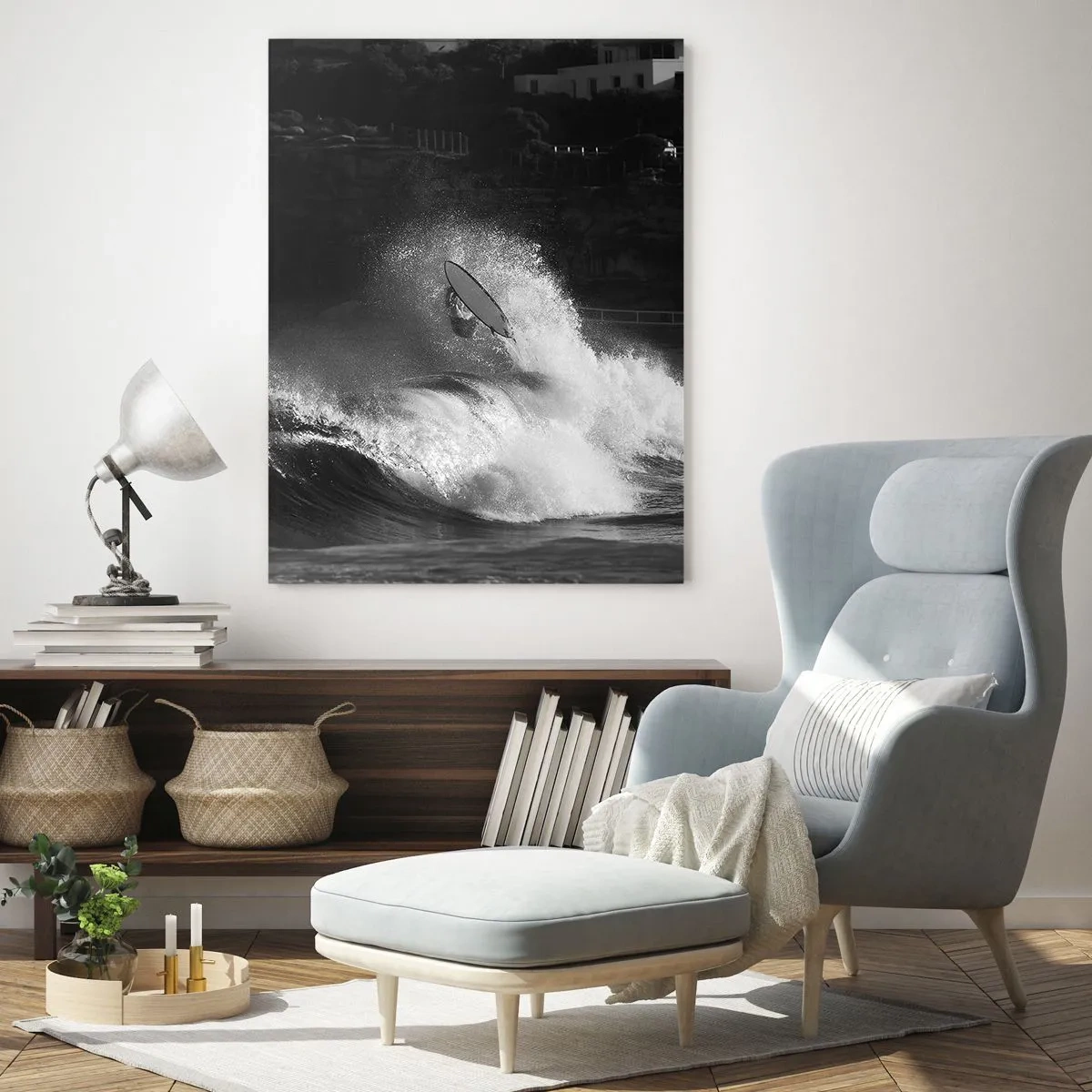 Obraz na skle - Výzva prijatá! - 50x70 cm
