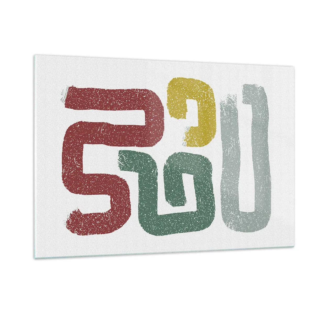 Obraz na skle - V neznámom jazyku - 120x80 cm