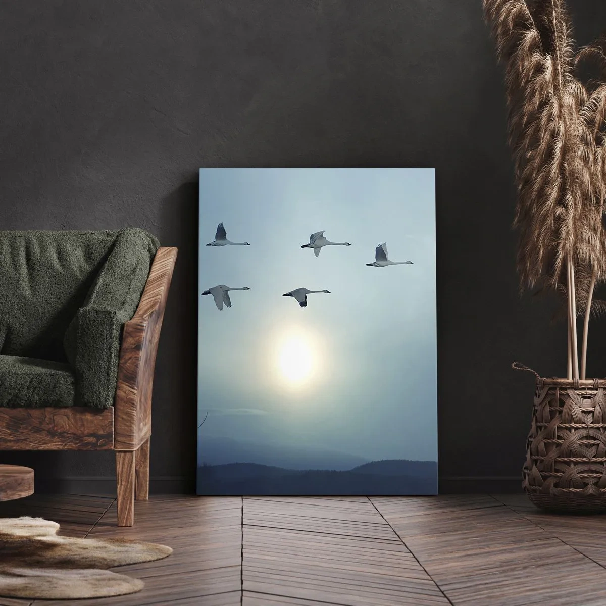 Obraz na plátne - Zbohom leto na rok - 45x80 cm