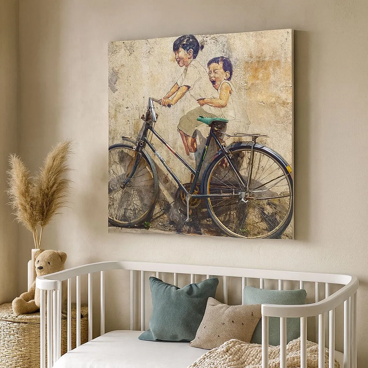 Obraz na plátne - Pravda alebo klam? - 30x30 cm