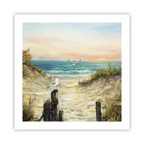 Plagát - Bezvetrie a samota - 50x50 cm