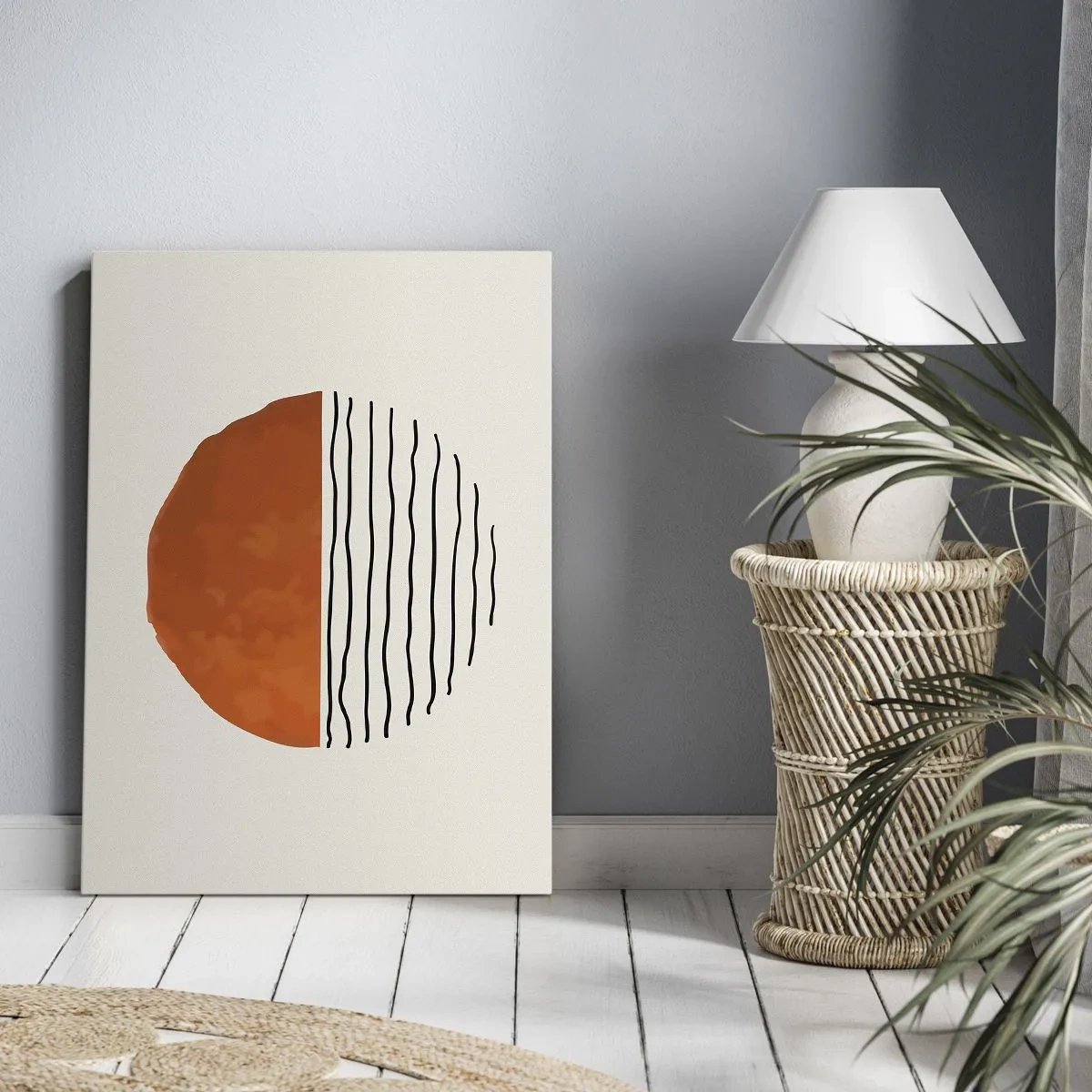 Obraz na plátne - V japonskej atmosfére - 50x70 cm