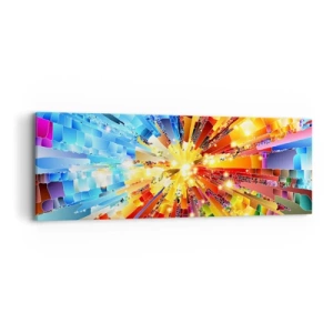 Obraz na plátne - In medias res - 90x30 cm