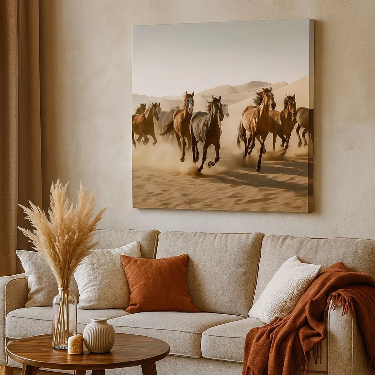 Obraz na plátne - Voľné ako vietor - 30x30 cm