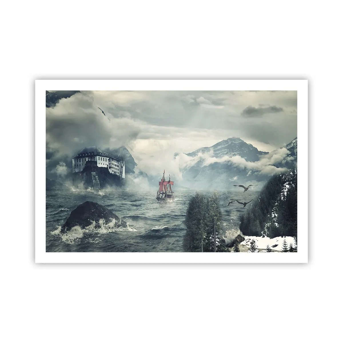 Plagát - V kúzelných vodách - 91x61 cm