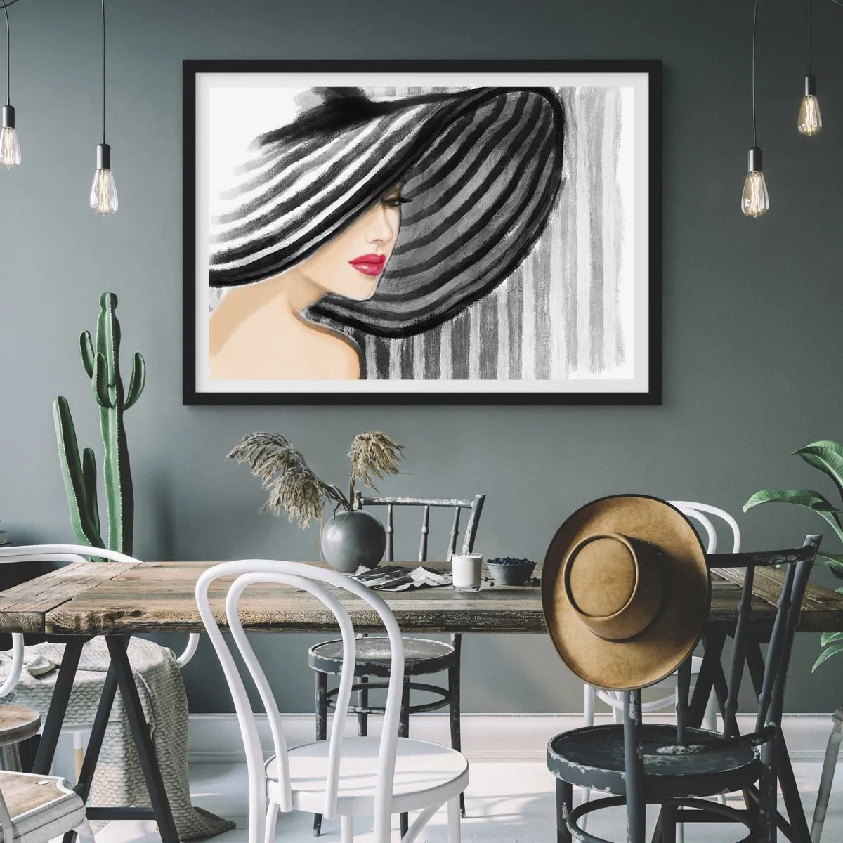 Plagát v čiernom ráme - Kde ťa hľadať? - 91x61 cm