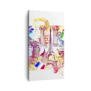 Obraz na plátne - Európske turné - 45x80 cm