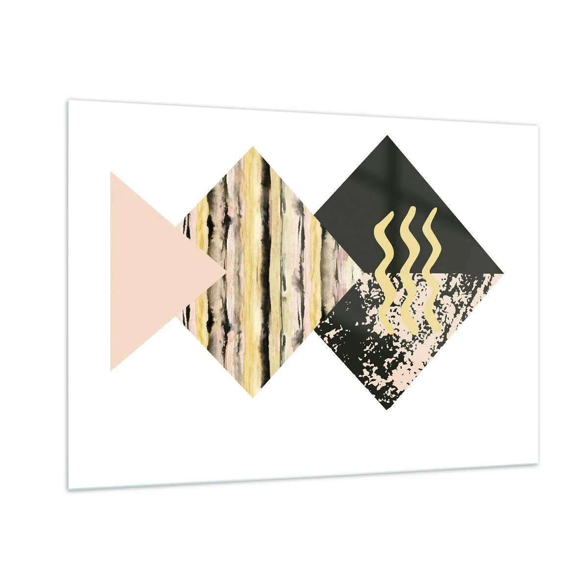 Obraz na skle - Nie je to tak jednoduché - 100x70 cm