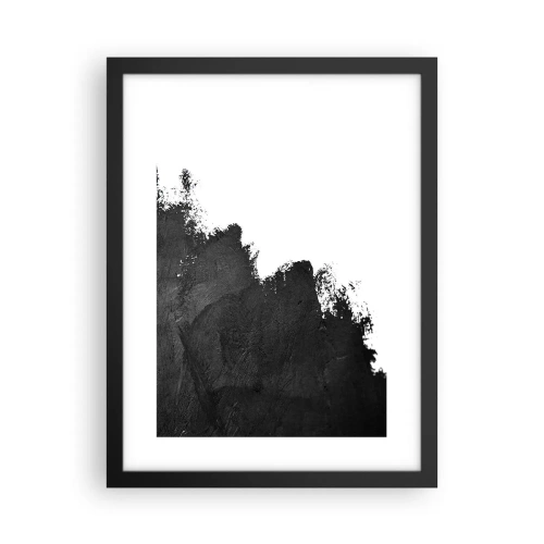Plagát v čiernom ráme - Živly: zem - 30x40 cm
