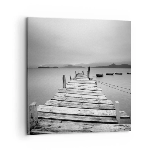 Obraz na plátne - Za horami, za morom - 50x50 cm