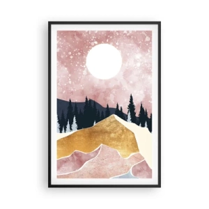 Plagát v čiernom ráme - Nočná hliadka - 61x91 cm