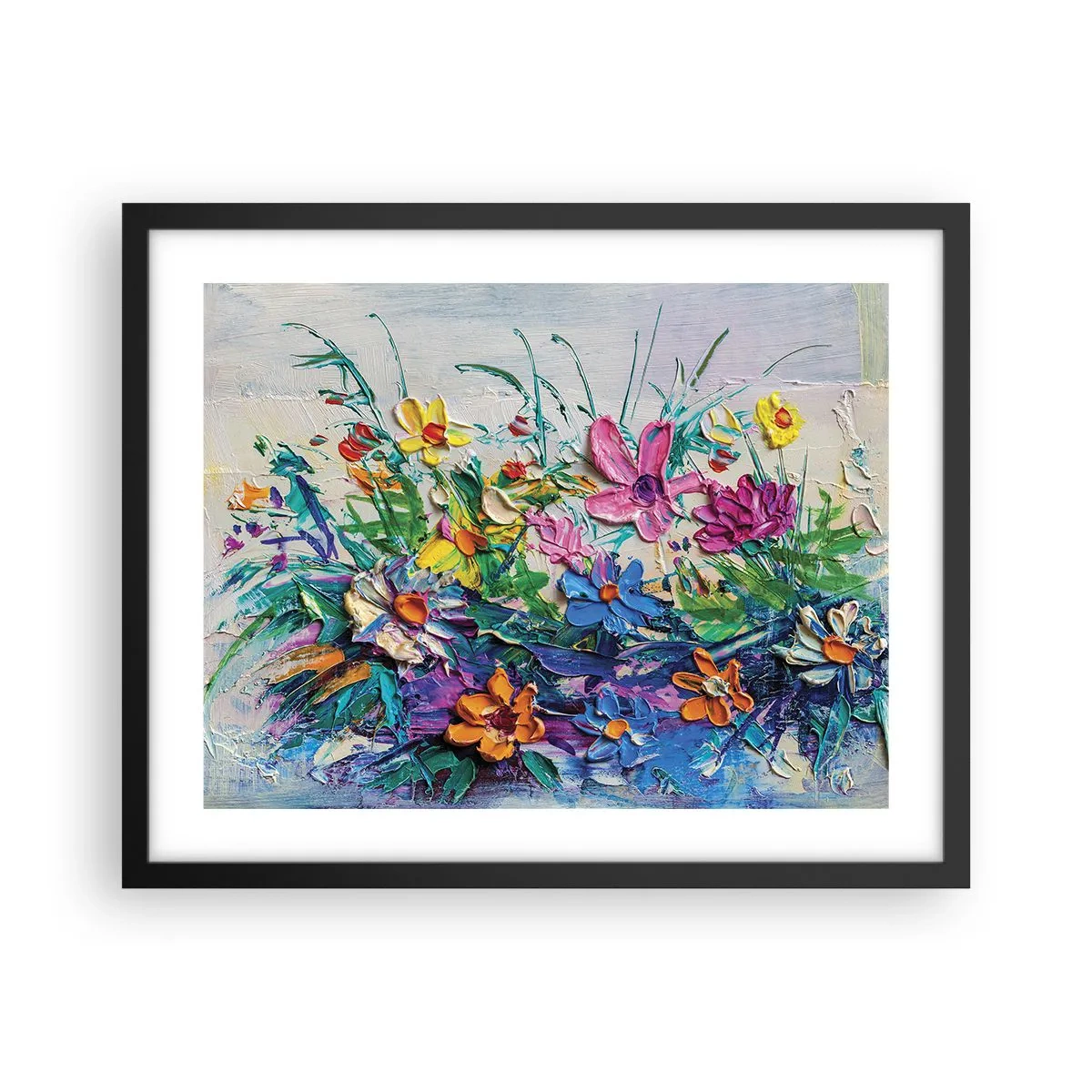 Plagát v čiernom ráme - Vôbec nie zátišie - 50x40 cm