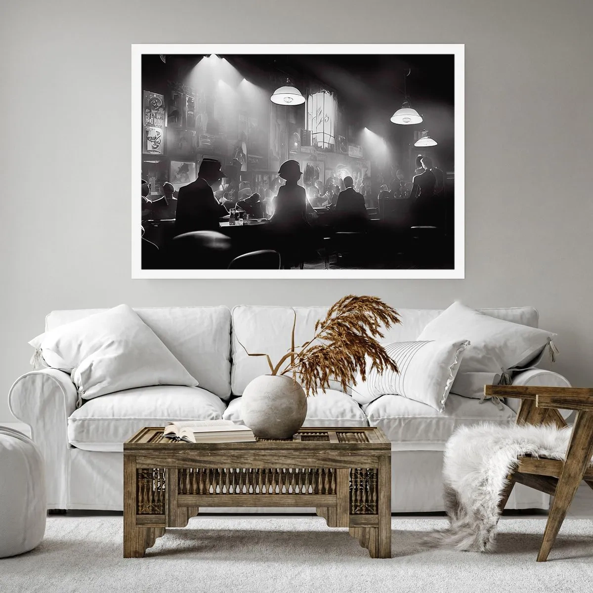 Plagát - V jazzovej atmosfére - 50x40 cm