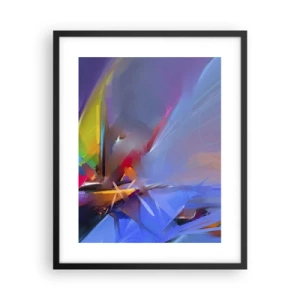 Plagát v čiernom ráme - Preletela ako vták - 40x50 cm