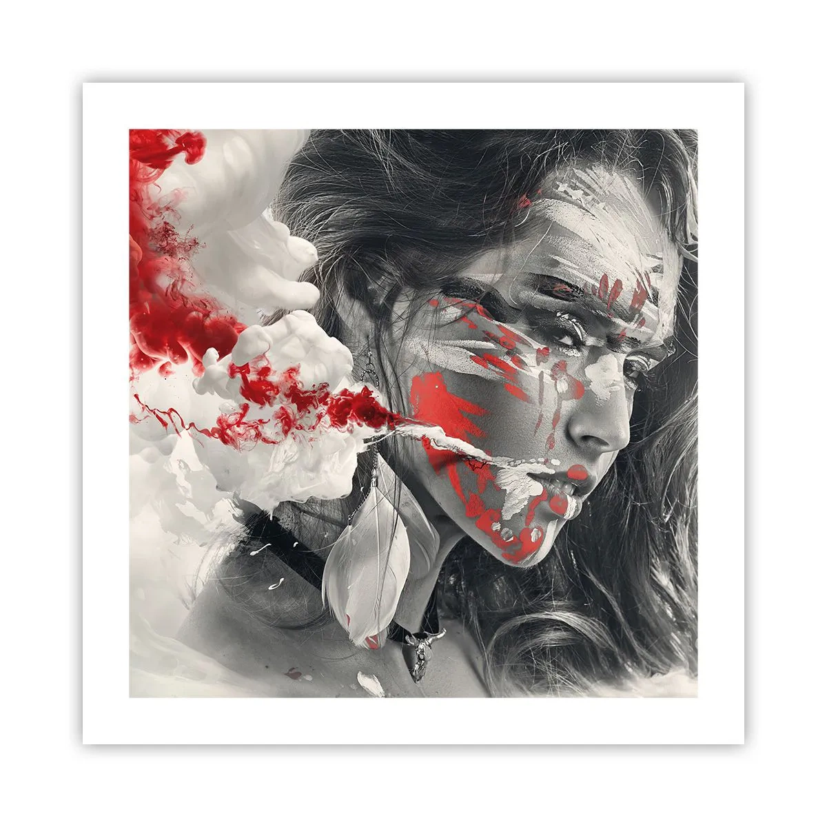 Plagát - V škárach absurdity - 50x50 cm