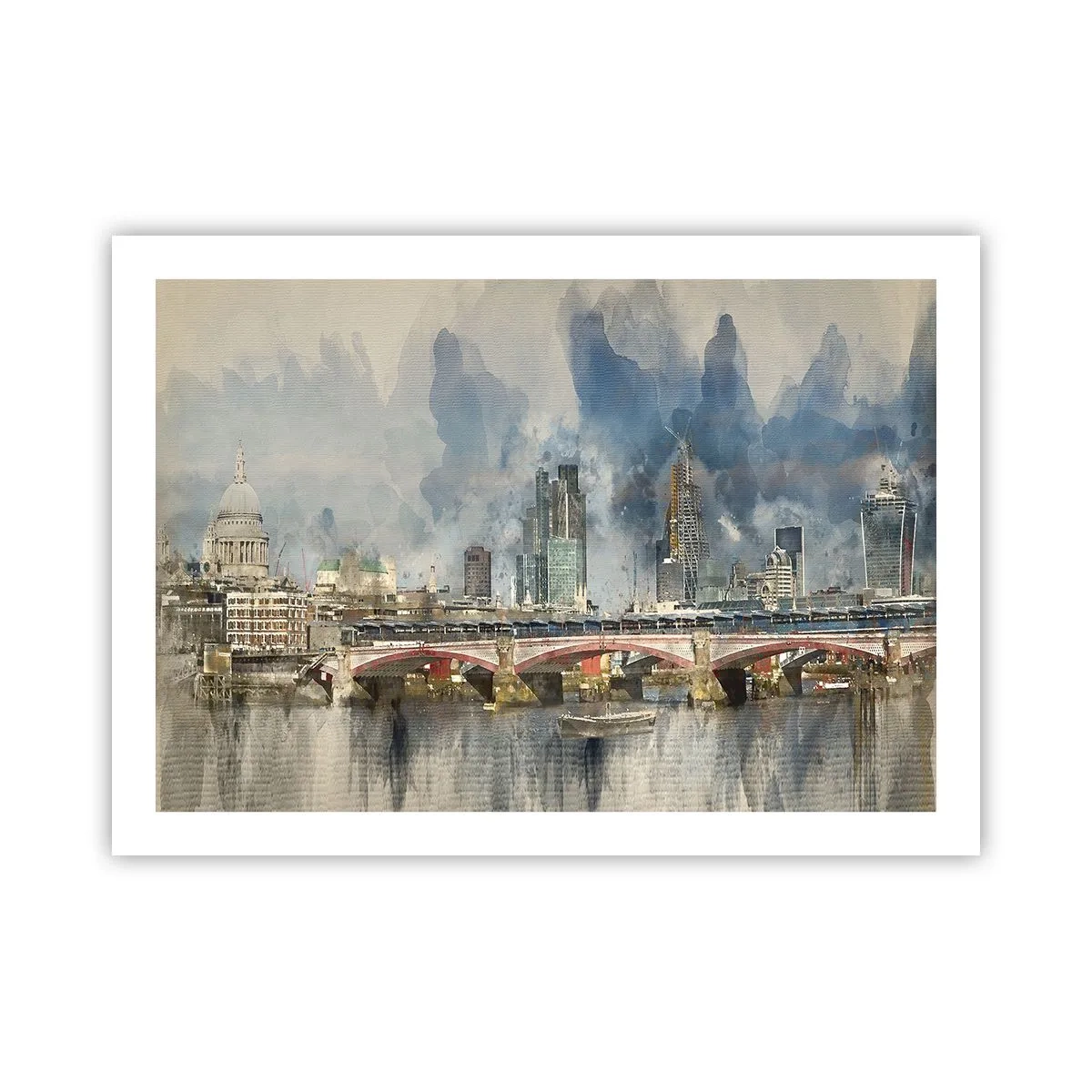 Plagát - Londýn v celej svojej kráse - 70x50 cm