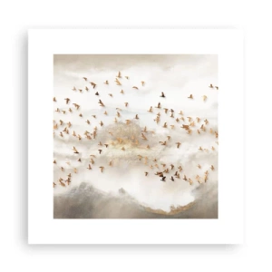 Plagát - Už je čas... - 30x30 cm