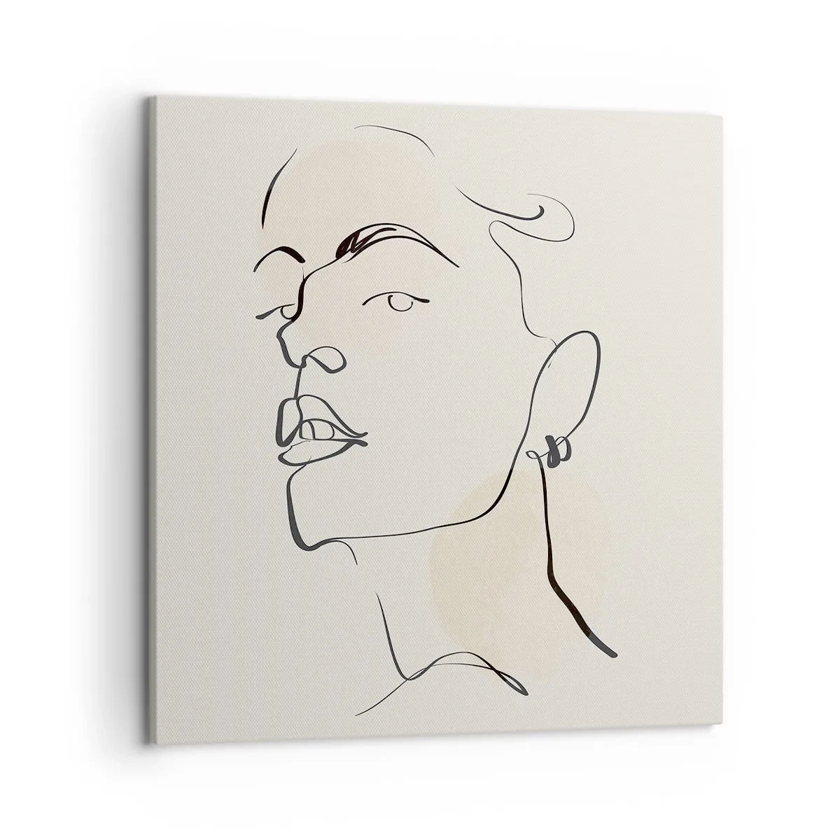 Obraz na plátne - Hrdý pohľad - 50x50 cm