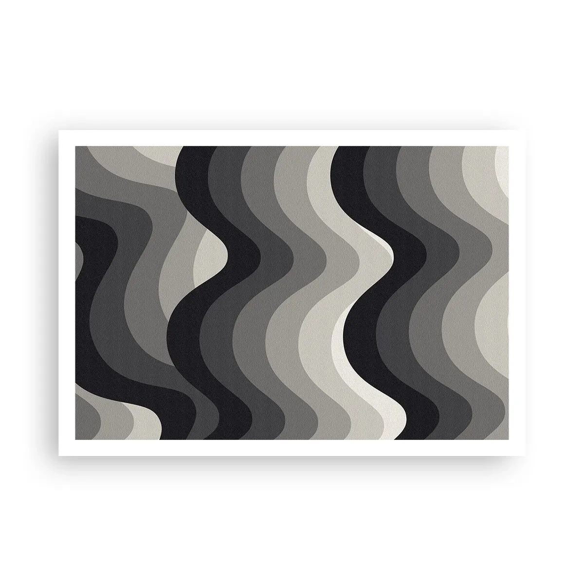 Plagát - Vlna za vlnou - 100x70 cm