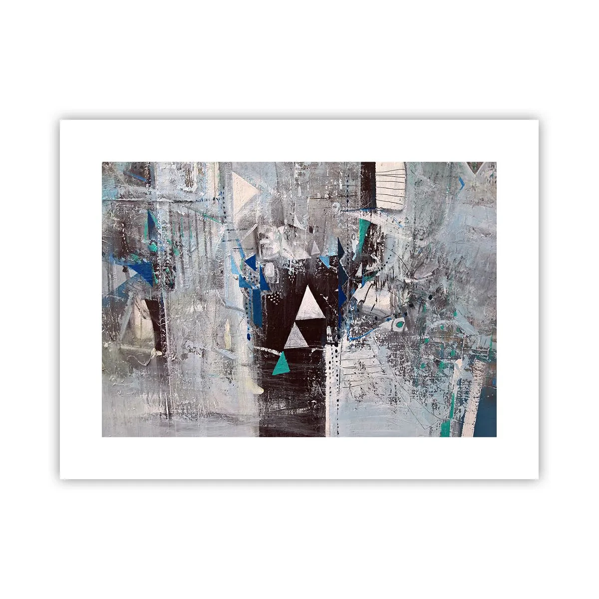 Plagát - Prednostné poradie trojuholníkov - 40x30 cm