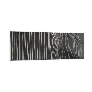 Obraz na skle - Rytmus a prízvuk - 90x30 cm