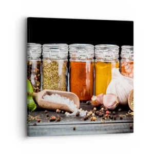 Obraz na plátne - Aby mal život chuť - 30x30 cm