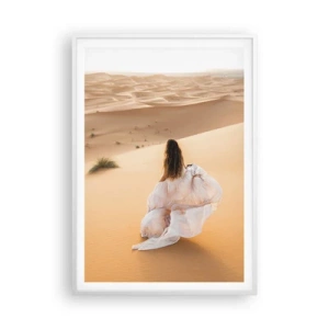 Plagát v bielom ráme - Útek na slobodu - 70x100 cm