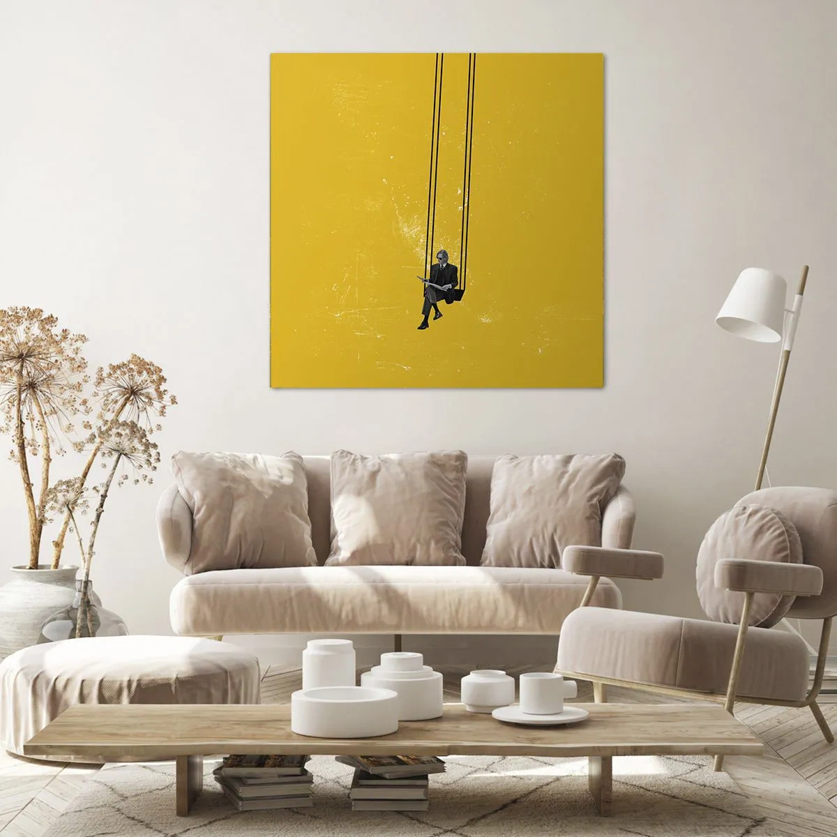 Obraz na plátne - Deň ako každý iný - 30x30 cm