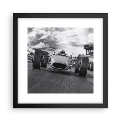 Plagát v čiernom ráme - Toto je sila! - 30x30 cm