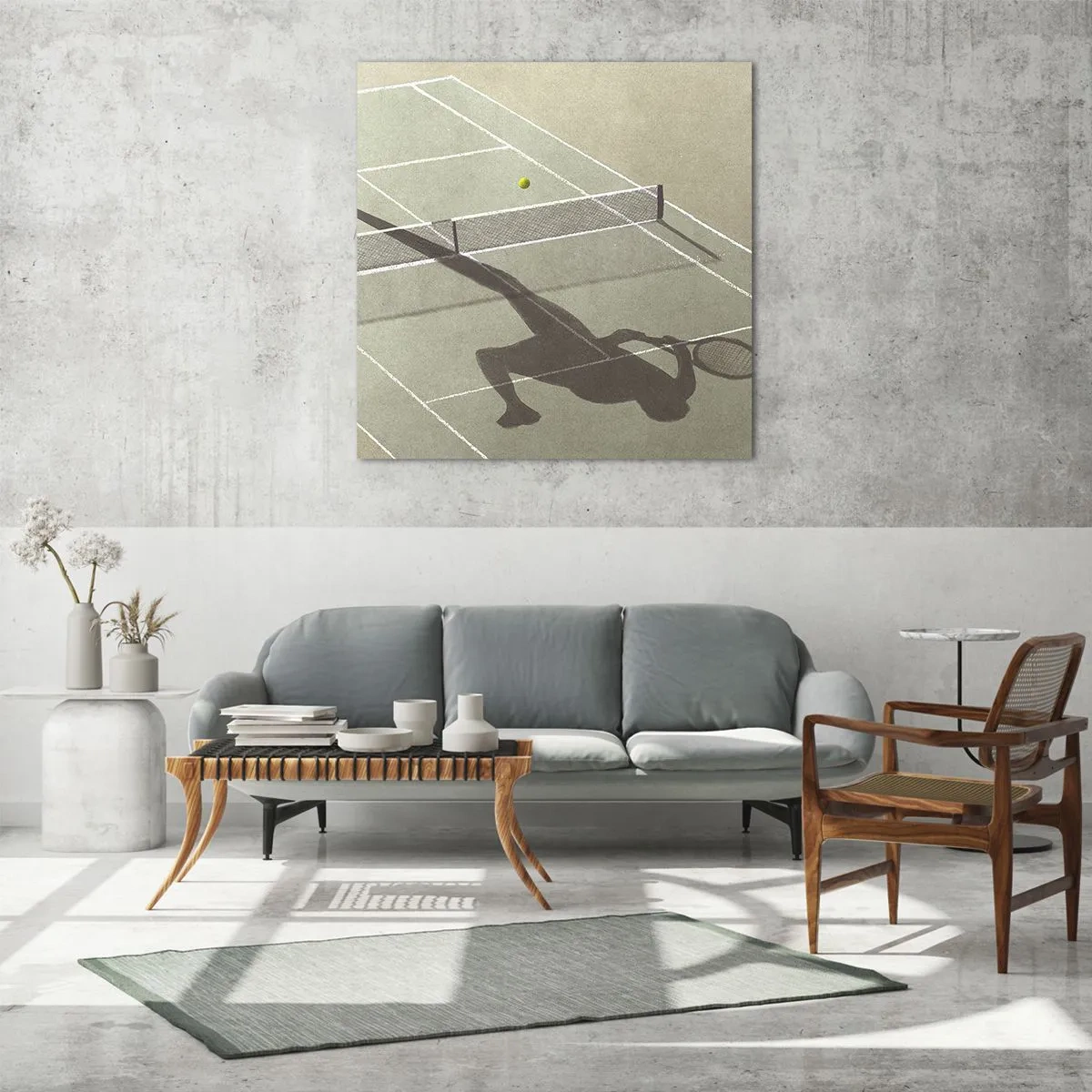 Obraz na skle - Dobývanie samého seba - 60x60 cm