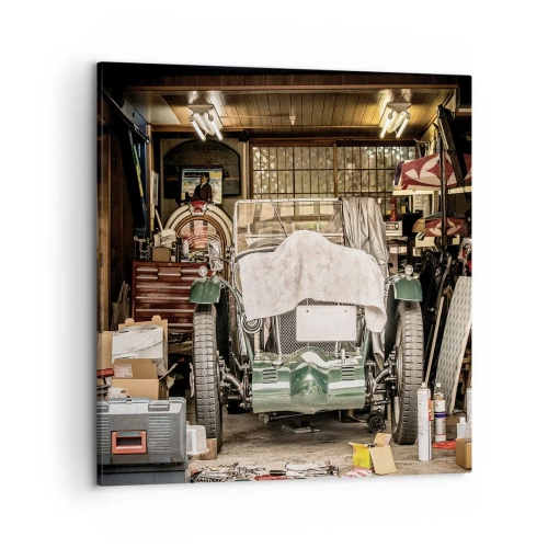 Obraz na plátne - Späť do minulosti - 50x50 cm