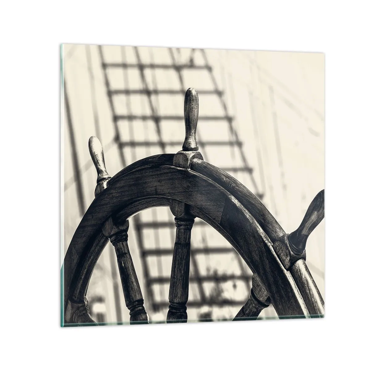 Obraz na skle - Morské príbehy - 40x40 cm