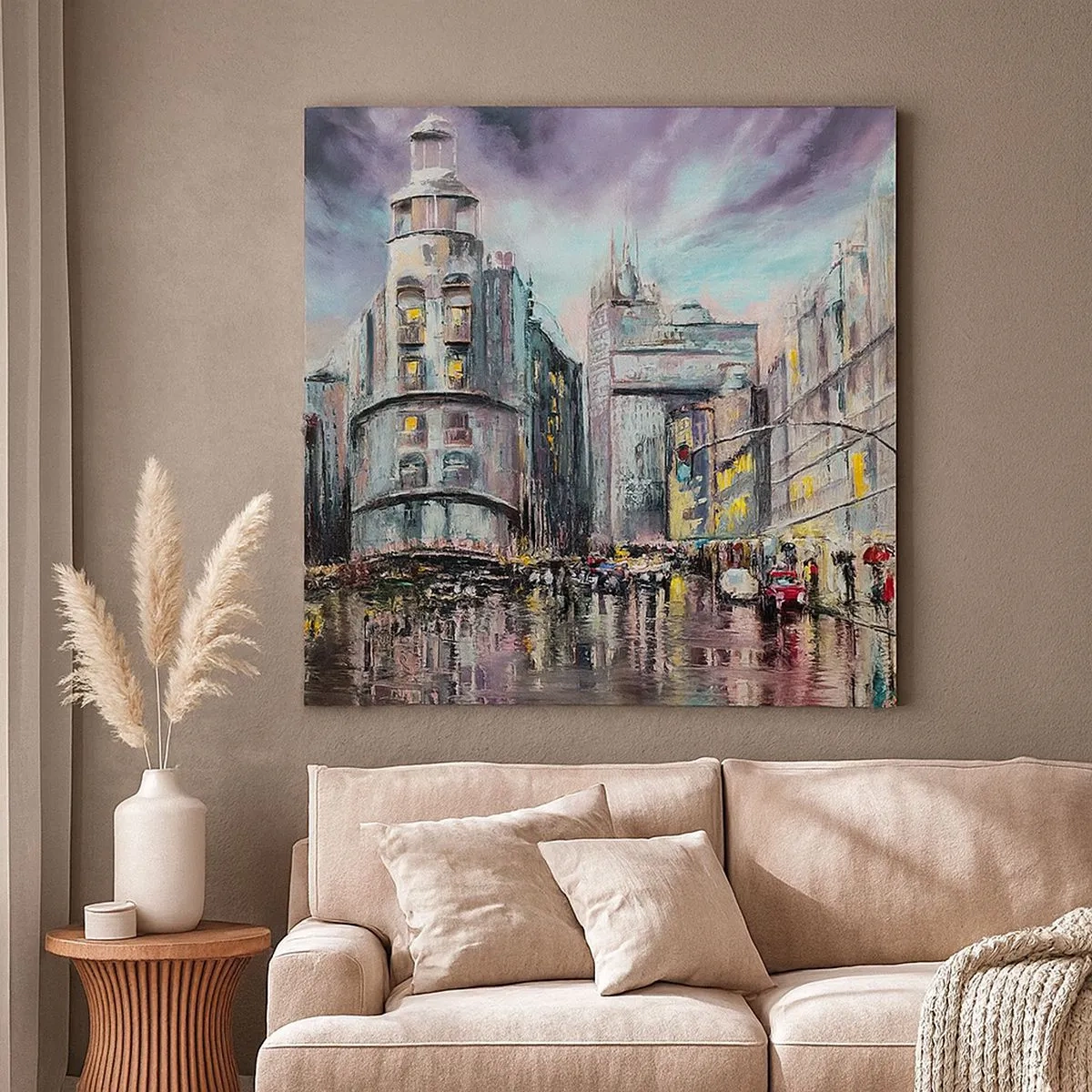 Obraz na plátne - To bude vydarený večer - 30x30 cm